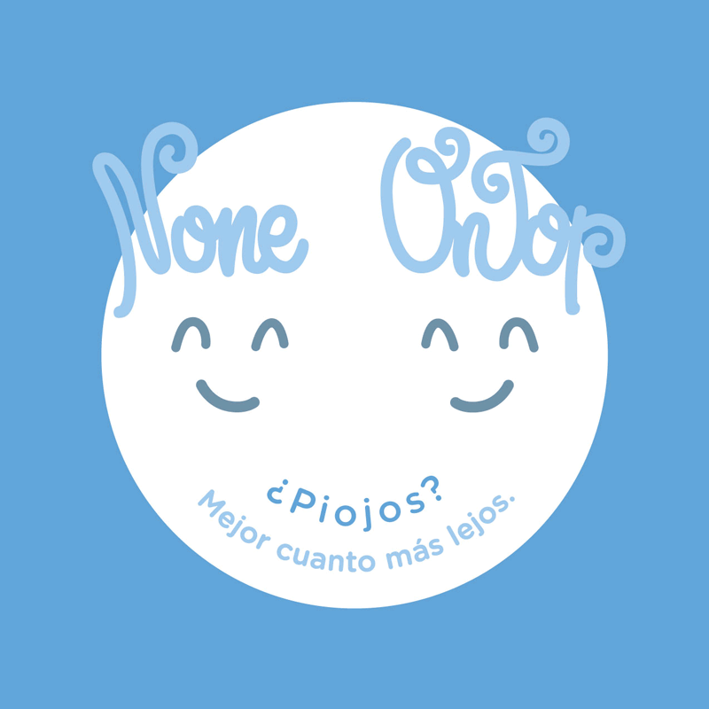 Diseño de symp para None On Top. Logotipo distancia social