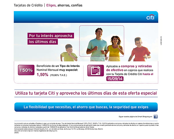 CITI Bank :: emailings