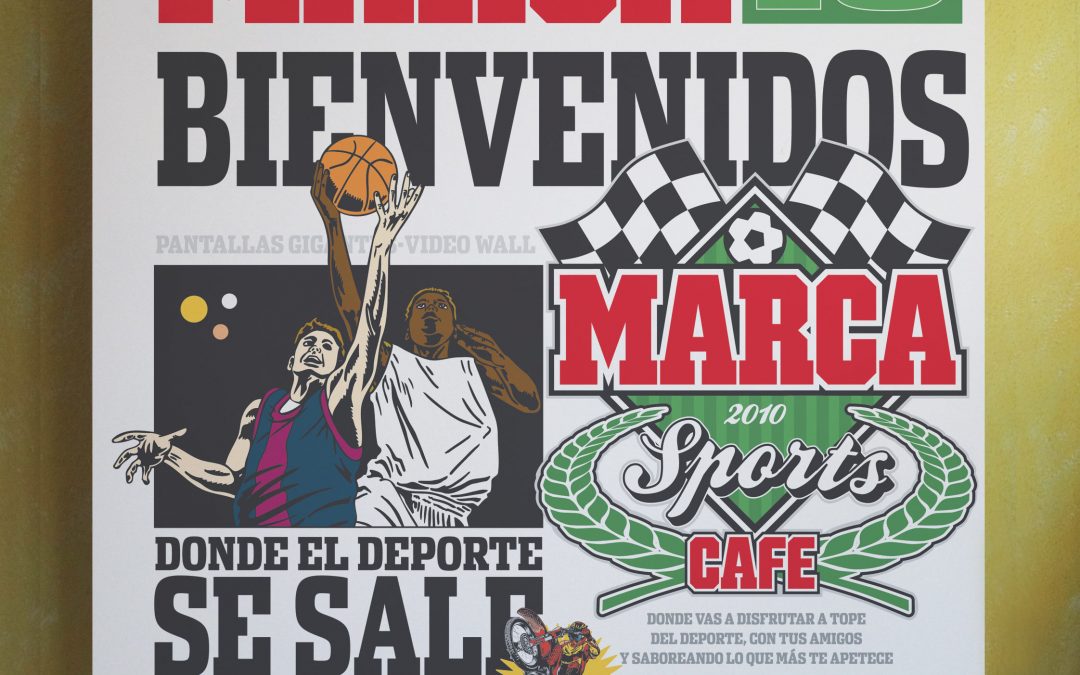 MARCA Sports Café :: videowall de presentación