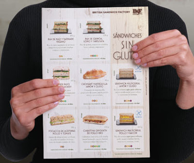 BSF :: catálogo de sándwiches 2019