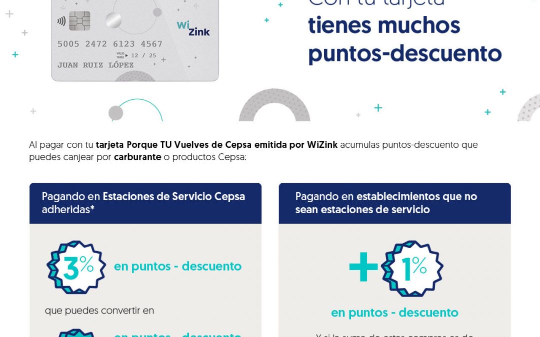 WiZink Bank :: Microsite para tarjetas Porque TU Vuelves de Cepsa