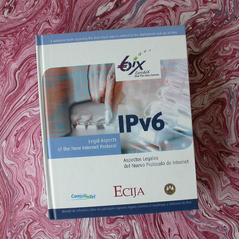 symp: diseño y maquetación del libro IPv6 Aspectos legales del nuevo protocolo de Internet