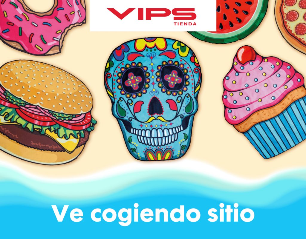 symp: banner promocional toallas gigantes para VIPS Tienda