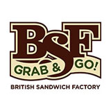 symp: Diseño de emblema corporativo de British Sandwich Factory Logotipo de symp para None On Top