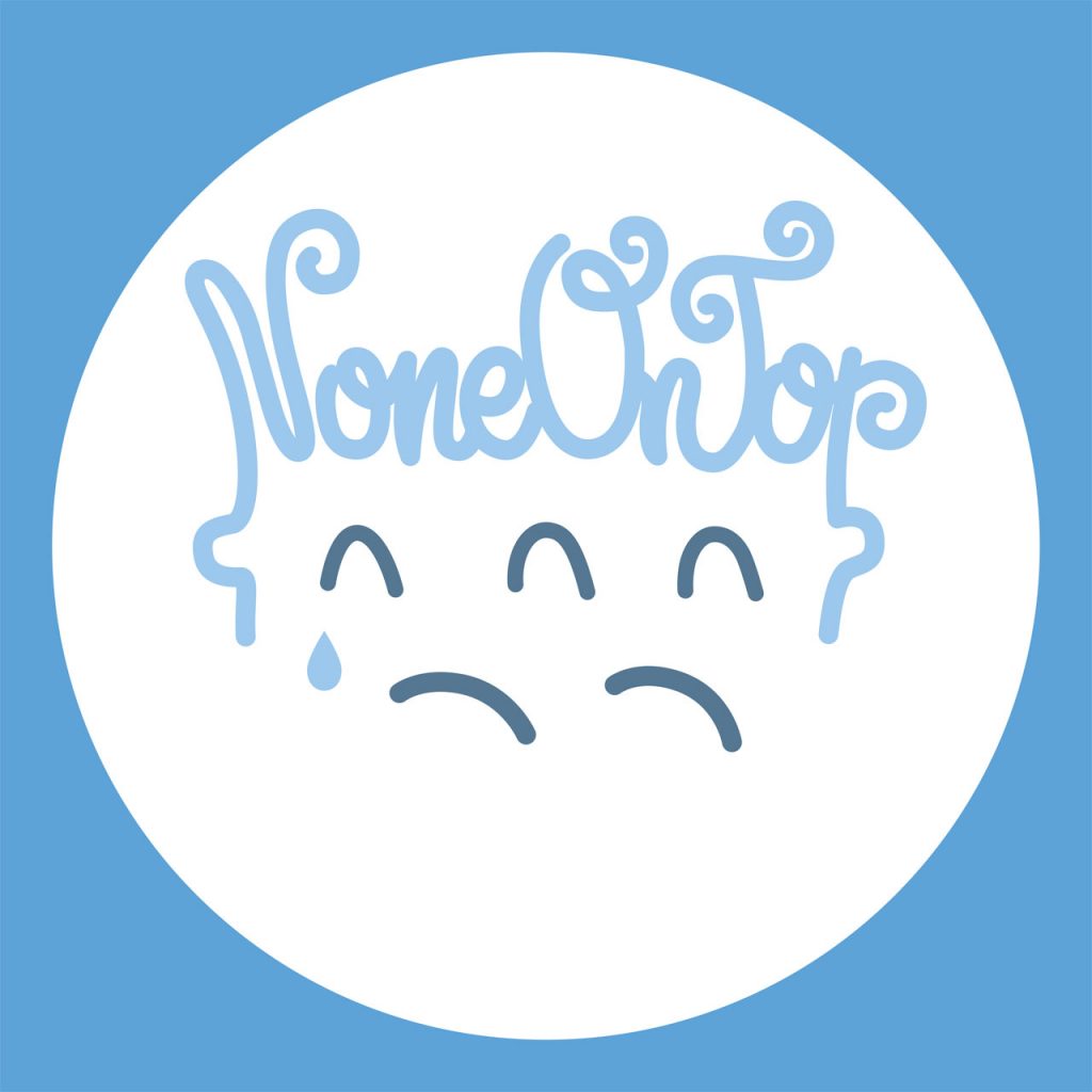 Diseño de symp para None On Top. Logotipo cierre actividad