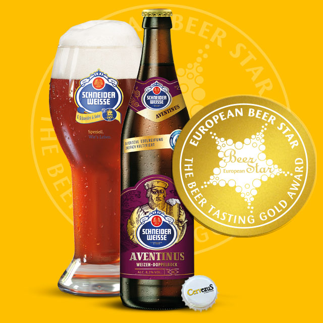 CervezuS. Blog posts Premio European Beer Star a la Schneider Weisse Aventinus Doppelbock
