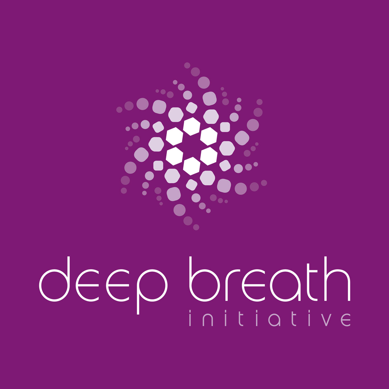 Deep Breath Initiative. Identidad corporativa. Brand Logo