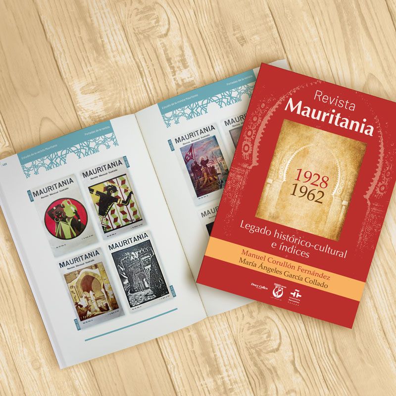 symp: maquetación de libro "Revista Mauritania. Legado histórico-cultural e índices"
