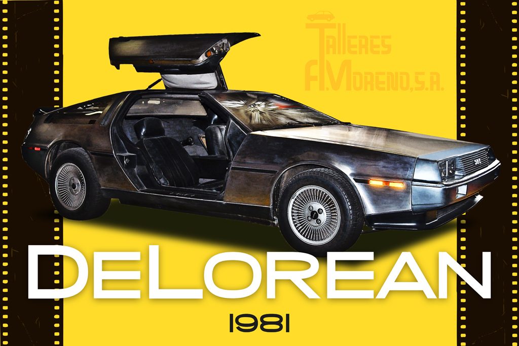 Talleres A. Moreno: Blog Coches de Cine, el DeLorean DMC12