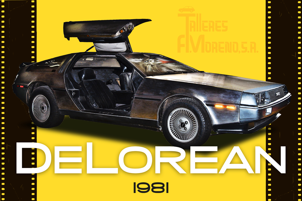 Talleres A. Moreno: Blog Coches de Cine, el DeLorean DMC12
