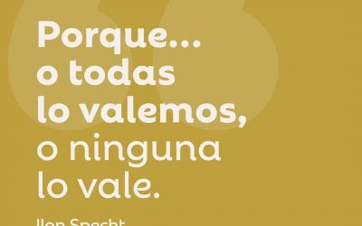 Por qué yo lo valgo