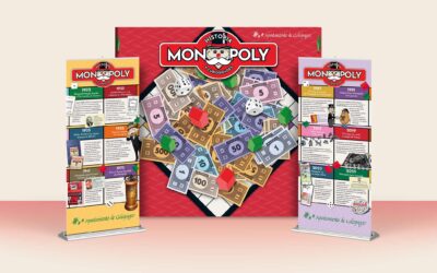 Ayuntamiento de Galapagar. Paneles educativos Monopoly