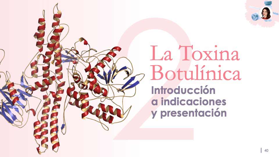 Presentación para ponencia de la Doctora Cristina Calderón sobre armonización orofacial con toxina botulínica