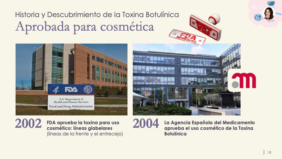 Presentación para ponencia de la Doctora Cristina Calderón sobre armonización orofacial con toxina botulínica