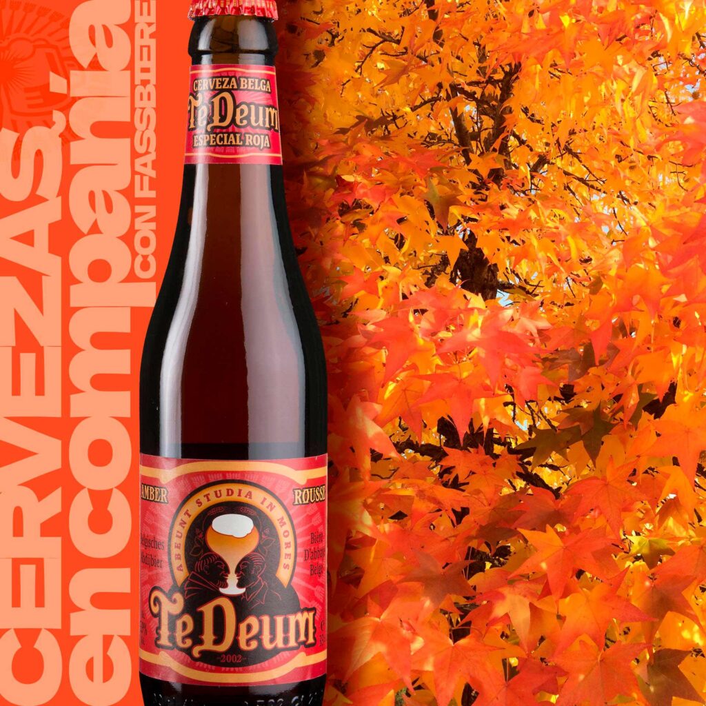 Maridaje cervecero ideal para ver árboles en Otoño: Te Deum Roja y libro Nagori de Ryoko Sekiguchi.