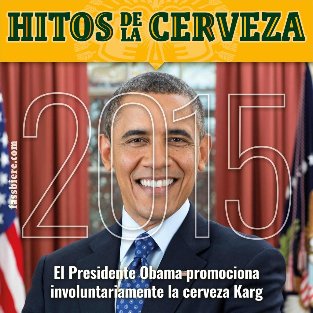 Historia de la Cerveza en Fassbiere: 2015. El Presidente Obama brinda en el G7 y promociona involuntariamente la cerveza de trigo Karg.